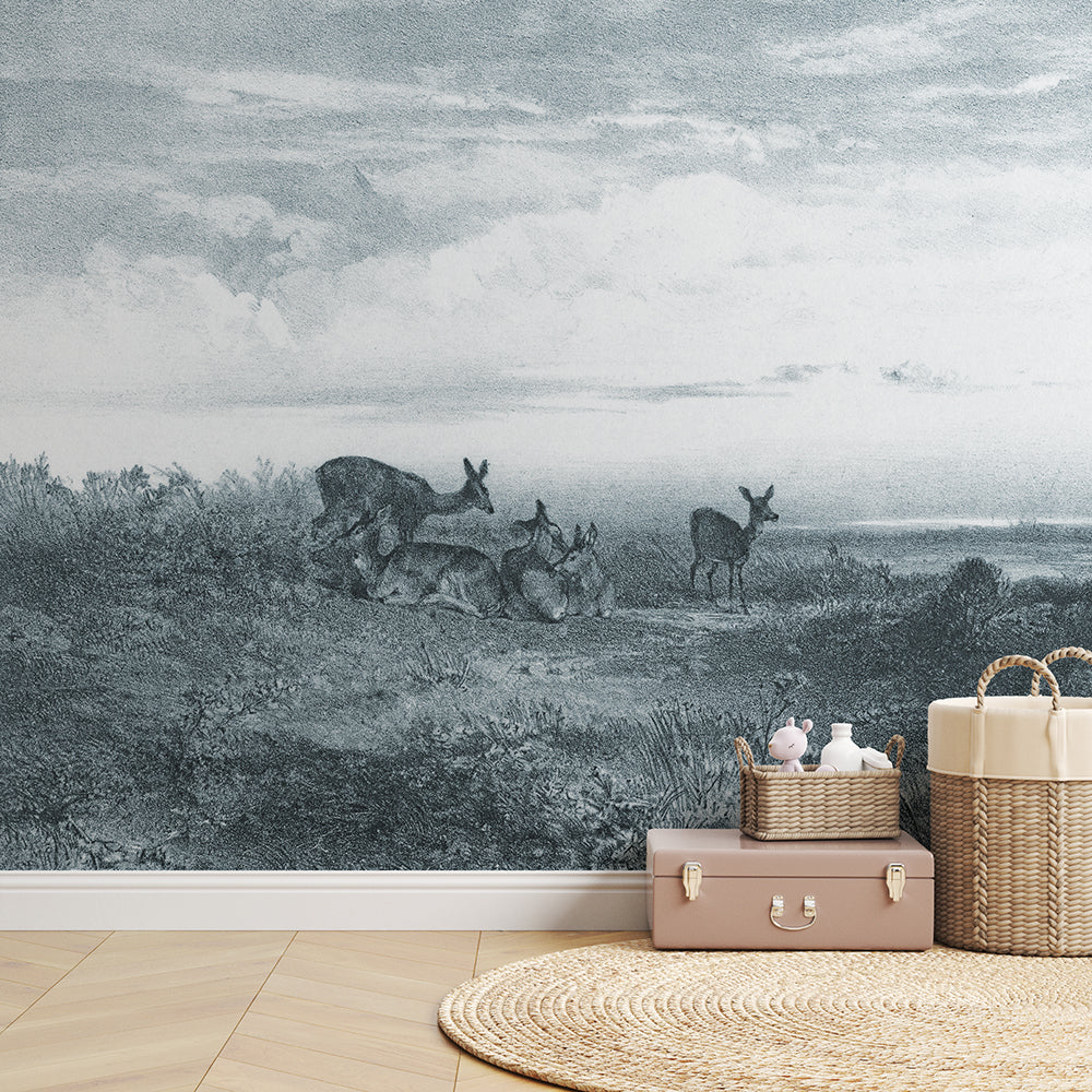 Deer – Blue