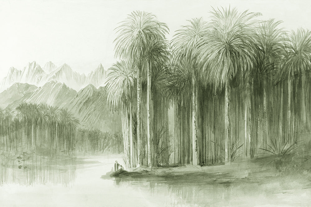 Palm Grove in Green