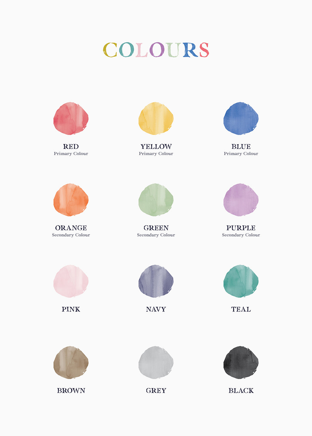 Learn My – Colours