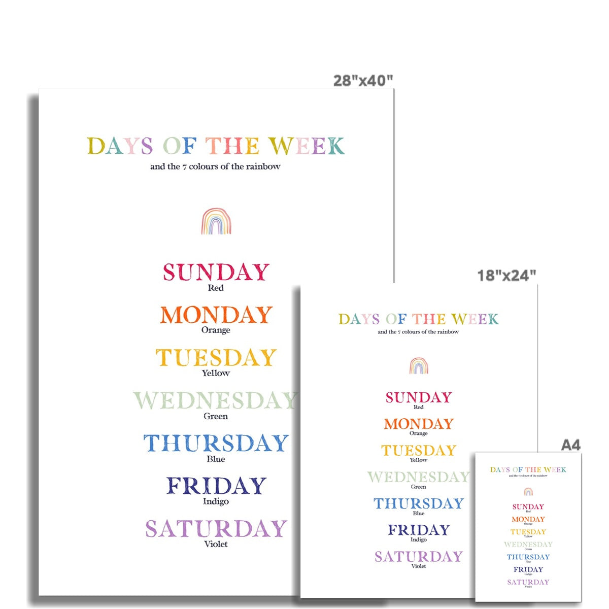 Learn My – Days of the Week